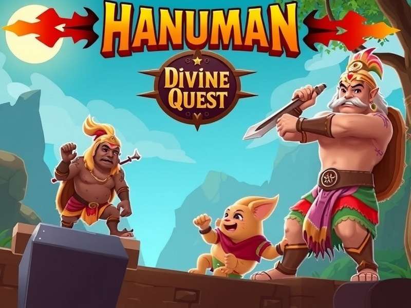 Hanuman S Divine Quest Game Cover